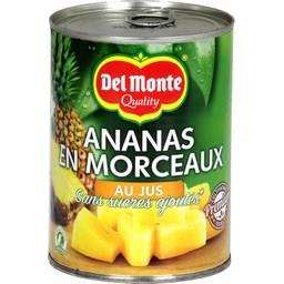 DEL MONTE ANANAS AU JUS DEL MONTE MORCEAUX BTE 3/4 340G