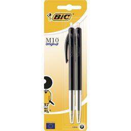 BIC CORPS AVEC AGRAFE À LA COULEUR DE L'ENCRE - NIVEAU D'ENCRE VISIBLE - R