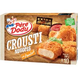 PERE DODU CROUSTI NUGGETS DE POULET PÈRE DODU BOITE 200G