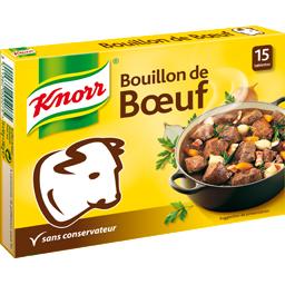 KNORR BOUILLON BOEUF KNORR ÉTUI 15 TABLETTES 4L