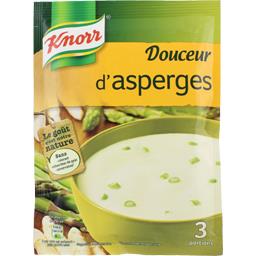 KNORR SOUPE DOUCEUR D'ASPERGES KNORR 3 ASSIETTES 96G