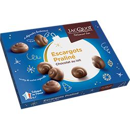 JACQUOT ESCARGOTS PRALINÉ LAIT X24 300G JACQUOT