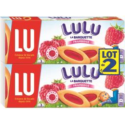 LU BARQUETTE 3 CHATONS FRAMBOISE LU PAQUET 2X120G