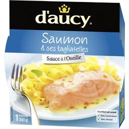 D'AUCY SAUMON OSEILLE TAGLIATELLES D'AUCY BARQ.MICRO-ONDABLES 300G