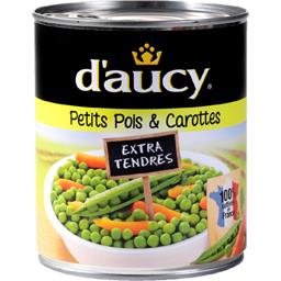 D'AUCY PETITS POIS CAROTTES EXTRA TENDRES D'AUCY 4/4