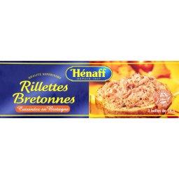 HENAFF RILLETTES BRETONNES HENAFF 78G X3