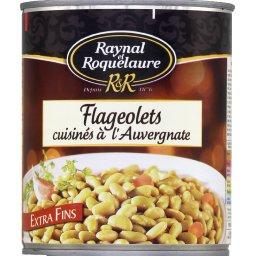 RAYNAL ET ROQUELAURE FLAGEOLETS CUISINÉS À L'AUVERGNATE R.ROQUELAURE BOITE 4/4 820G