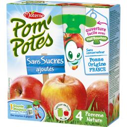 POM''POTES POM'POTES SSA POMME NATURE 4X90G