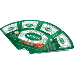 SOCIETE ROQUEFORT SOCIÉTÉ AOC 4 PORTIONS DE 25G