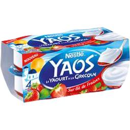 NESTLE YAOURT A LA GRECQUE FRAISE NESTLE 4X125G