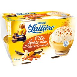 LA LAITIERE ILE FLOTTANTE LA LAITIERE 4X100G SACHET CARAMEL