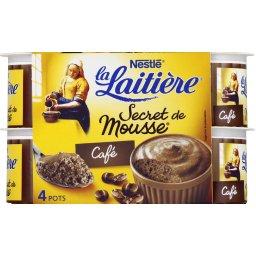 LA LAITIERE MOUSSE CAFÉ LA LAITIÈRE 4X12CL