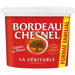 BORDEAU CHESNEL RILLETTES DU MANS PUR PORC BORDEAU CHESNEL POT 400G