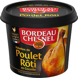 BORDEAU CHESNEL RILLETTES DE POULET RÔTI BORDEAU CHESNEL POT 110G