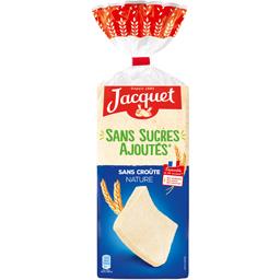 JACQUET PAIN DE MIE SANS CROUTE SANS SUCRE AJOUTE 475G