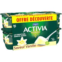 ACTIVIA ACTIVIA SAVEUR VANILLE 16X125G OD
