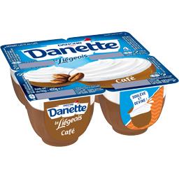 DANETTE DANETTE LE LIEGEOIS CAFE 4X100G
