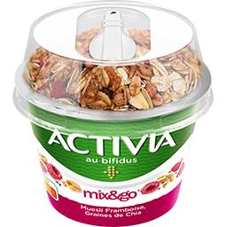 ACTIVIA ACTIVIA MUESLI GRAINES DE CHIA FRAMBOISE 170G