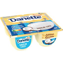 DANETTE DANETTE NOIX DE COCO 4X125G
