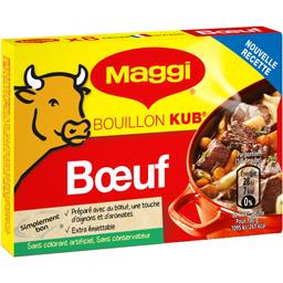 MAGGI BOUILLON DE BOEUF DÉSHYDRATÉ MAGGI 8 TABLETTES 80G