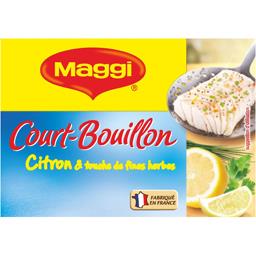MAGGI COURT BOUILLON DÉSHYDRATÉ CITRON/FINES HERBES MAGGI 8 TAB