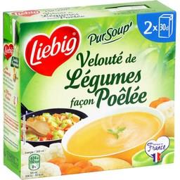 LIEBIG VELOUTE DE LEGUMES POELES PURSOUP 2X30CL