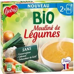 LIEBIG LIEBIG BIO MOULINÉ DE LÉGUMES 2 X 30 CL