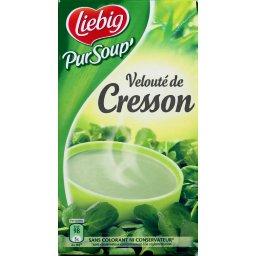 PURSOUP PURSOUP VELOUTÉ CRESSON LIEBIG BRIQUE DE 1 LITRE