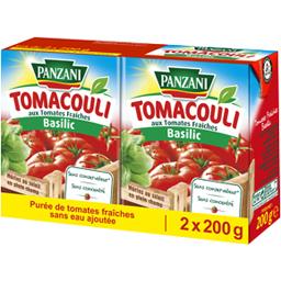 PANZANI TOMACOULI AU BASILIC PANZANI 2X200G