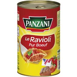 PANZANI RAVIOLI PUR BOEUF PANZANI BOÎTE 3/2 1.2KG