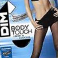 DIM COLLANT BODY TOUCH LYCRA TRANSPARENT NOIR TAILLE 3 20 DENIERS X1
