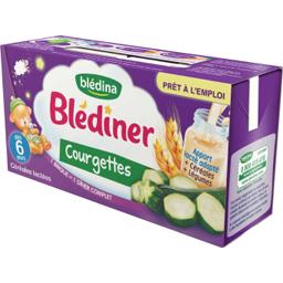 BLEDINA SOUPE COURGETTES BLÉDINER 2X250ML