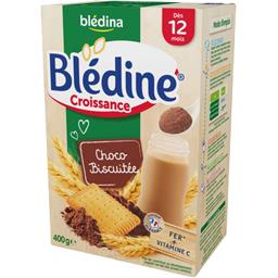 BLEDINA BLEDINE CROISSANCE CHOCO BISCUITEE 400G