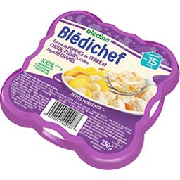 BLEDINA BLEDICHEF 250G ECRASÉ POMME TERRE CHOUX FL CR FAÇON BECHAMEL