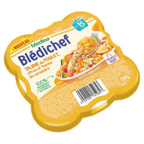 BLEDINA BLEDINA BLEDICHEF TAGINE DE POULET, CITRON ET TOUC