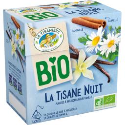 LA TISANIERE LA TISANIERE NUIT BIO X20