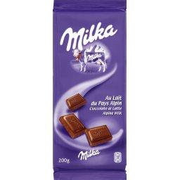 MILKA CHOCOLAT LAIT MILKA TABLETTE 200G