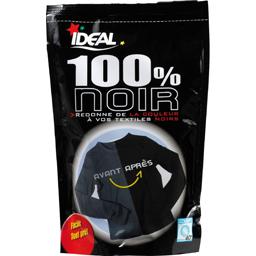 IDEAL TEINTURE POUR TISSUS IDÉAL 100% NOIR 400G