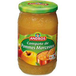 ANDROS COMPOTE POMME MORCEAUX ANDROS BOCAL 740G