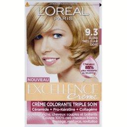 EXCELLENCE EXCELLENCE CREME BLOND TRÈS CLAIR DORÉ 9/3