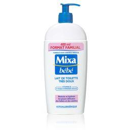 MIXA LAIT DE TOILETTE MIXA BÉBÉ DOUX FLACON POMPE 400ML