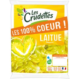 CRUDETTES SALADE LAITUE 100% COEUR LES CRUDETTES 150G