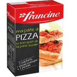 FRANCINE PRÉPARATION P/PÂTE À PIZZA FRANCINE ÉTUI 520G FRANCE FARINE