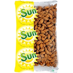 SUN AMANDE DÉCORTIQUÉE SUN CALIBRE 25/27 - 34/36 SACHET 500G