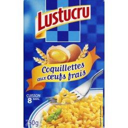 LUSTUCRU COQUILLETTES AUX OEUFS LUSTUCRU 250G