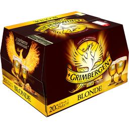 GRIMBERGEN BIERE GRIMBERGEN BLONDE 20X25CL