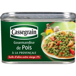CASSEGRAIN GOURMANDISE DE POIS À LA PROVENÇAL CASSEGRAIN BOÎTE 1/2 375G