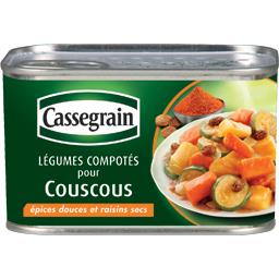 CASSEGRAIN LEGUME COUSCOUS RAISIN SEC CASSEGRAIN 1/2 375G