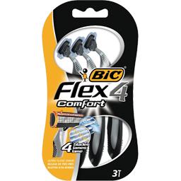 BIC RASOIR BIC COMFORT 4 LAMES BLISTER X3