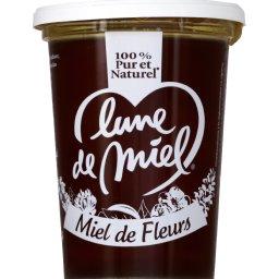 LUNE DE MIEL MIEL LIQ.MILLE FLEURS LUNE DE MIEL POT PLASTIQ.1KG MICHAUD